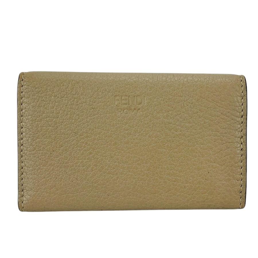 ■中古■　フェンディ ６連 キーケース 鍵 小物 レザー グレー 【424380】5 |  | 01