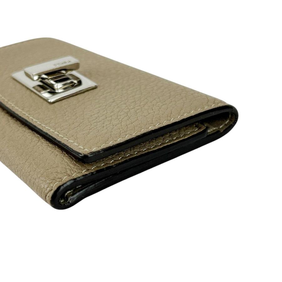 ■中古■　フェンディ ６連 キーケース 鍵 小物 レザー グレー 【424380】5 |  | 03