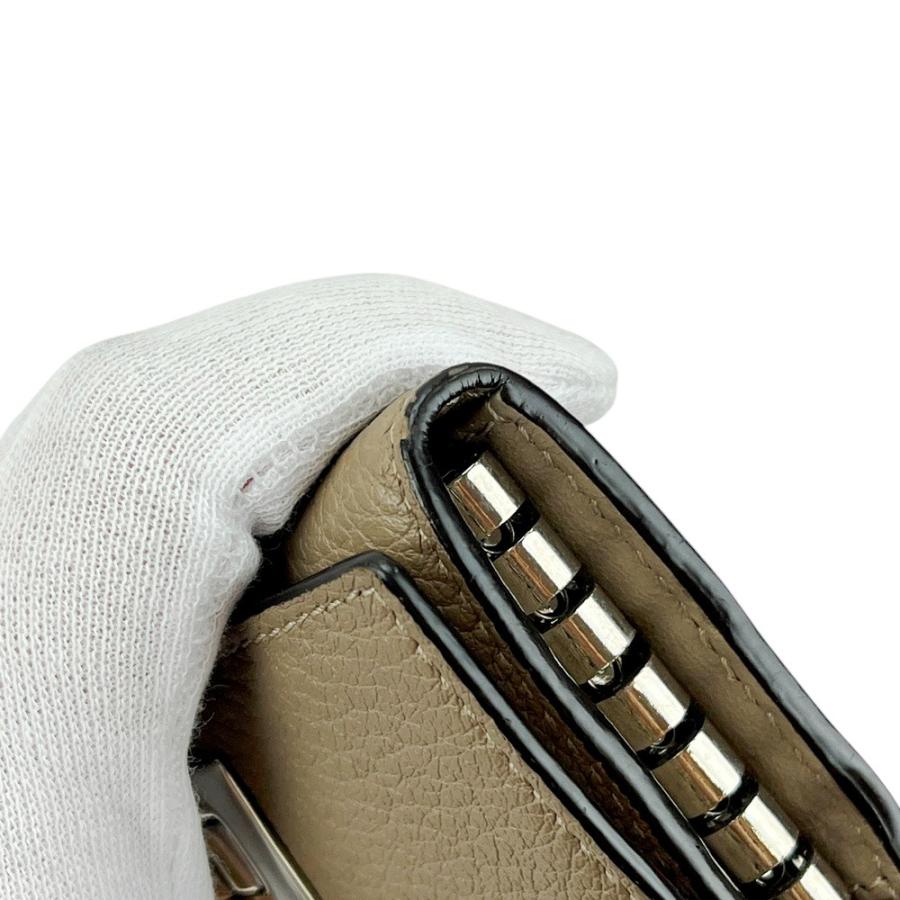 ■中古■　フェンディ ６連 キーケース 鍵 小物 レザー グレー 【424380】5 |  | 09