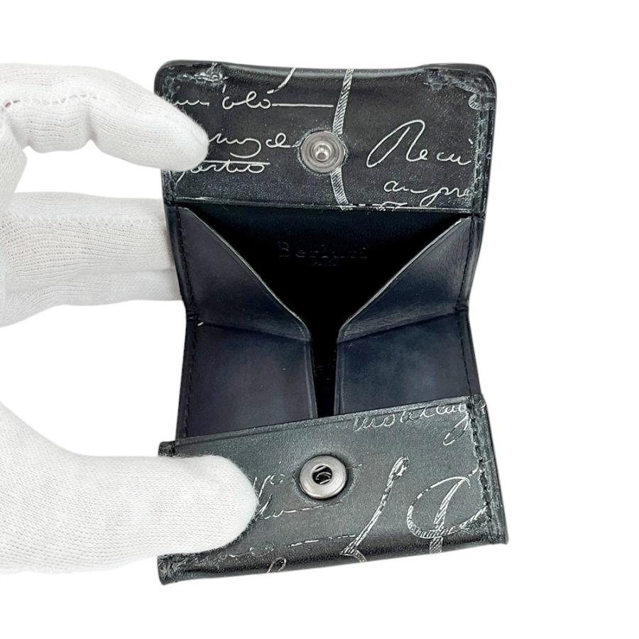 ■中古■　ベルルッティ カリグラフィ コインケース 小銭入れ 財布 ウォレット レザー ブラック 【426032】5 |  | 06