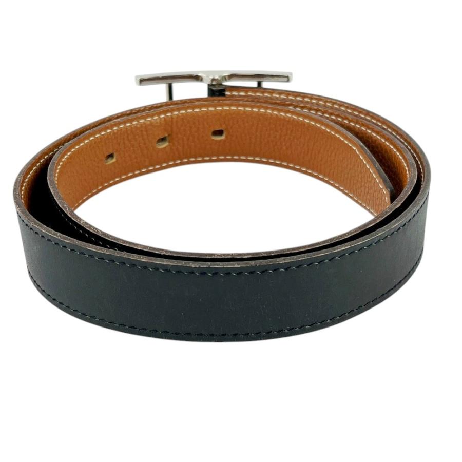 ■美品■　エルメス カンタン ベルト レザー SS ブラック ブラウン □Ｆ刻 #80 【428517】5 |  | 01