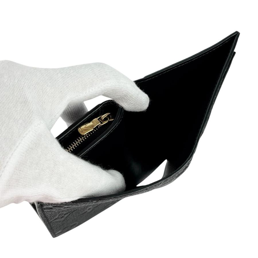 □新同□ ルイヴィトン ポルトフォイユクレア 二つ折り財布 モノグラム  