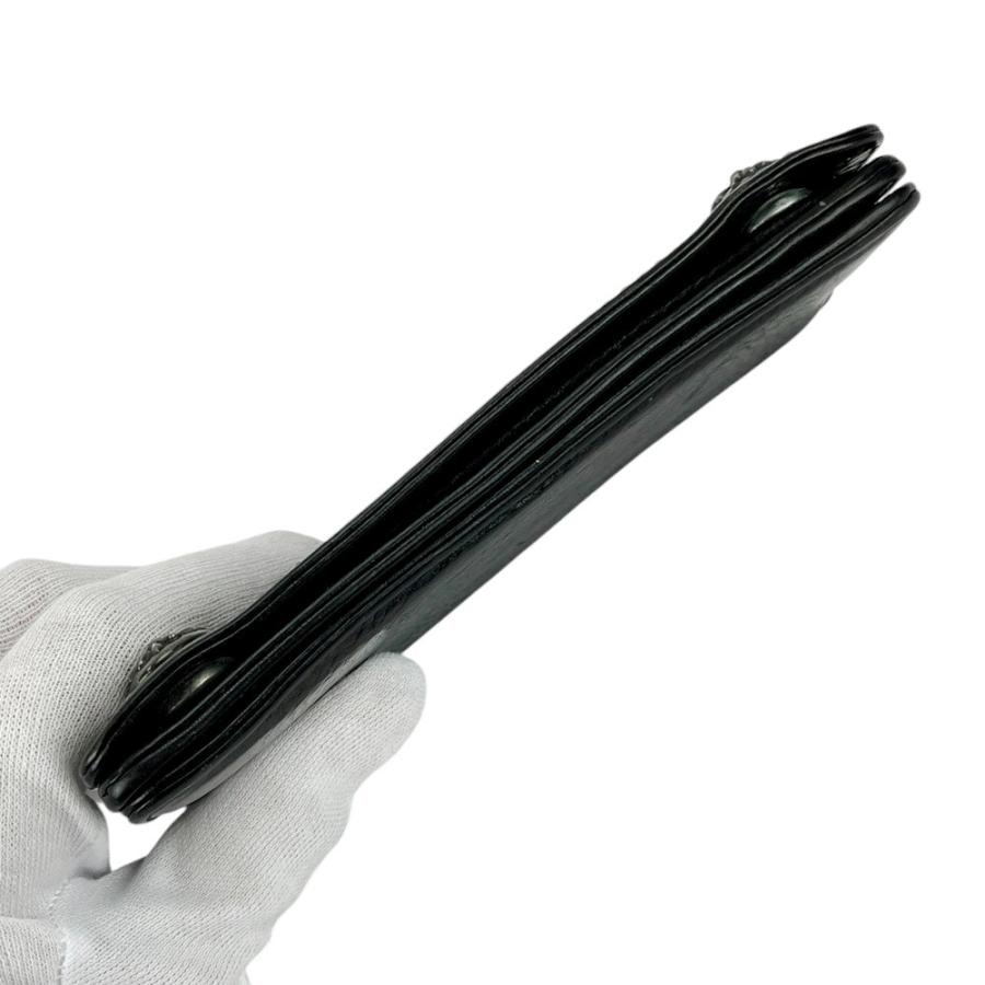 ■中古■　クロムハーツ コインケース 財布 ウォレット レザー ブラック 【429804】5 |  | 05
