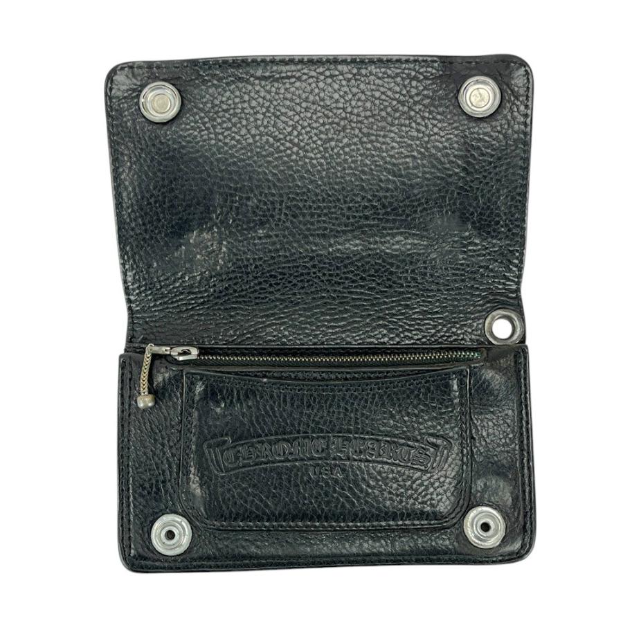 ■中古■　クロムハーツ コインケース 財布 ウォレット レザー ブラック 【429804】5 |  | 06