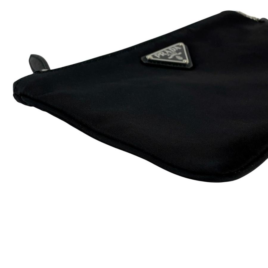 ■美品■　プラダ ポーチ 小物入れ メイクポーチ 化粧 ナイロン テスート ブラック NERO 1NH545 【433306】10 |  | 02