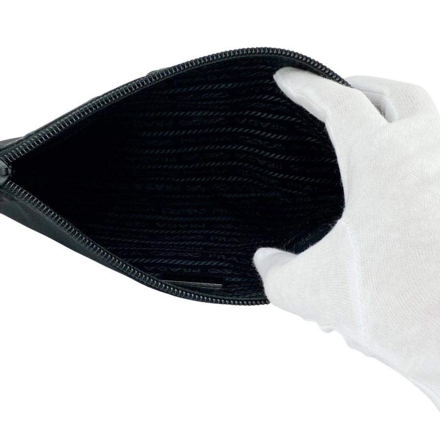 ■美品■　プラダ ポーチ 小物入れ メイクポーチ 化粧 ナイロン テスート ブラック NERO 1NH545 【433306】10 |  | 06