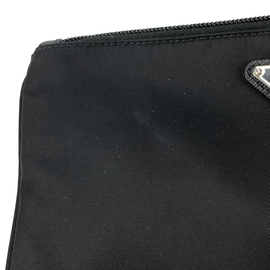 ■美品■　プラダ ポーチ 小物入れ メイクポーチ 化粧 ナイロン テスート ブラック NERO 1NH545 【433306】10 |  | 08