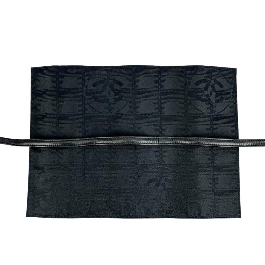 ■新同■　シャネル ニュートラベル ジュエリーケース ナイロン レザー ブラック   【434389】7 |  | 03