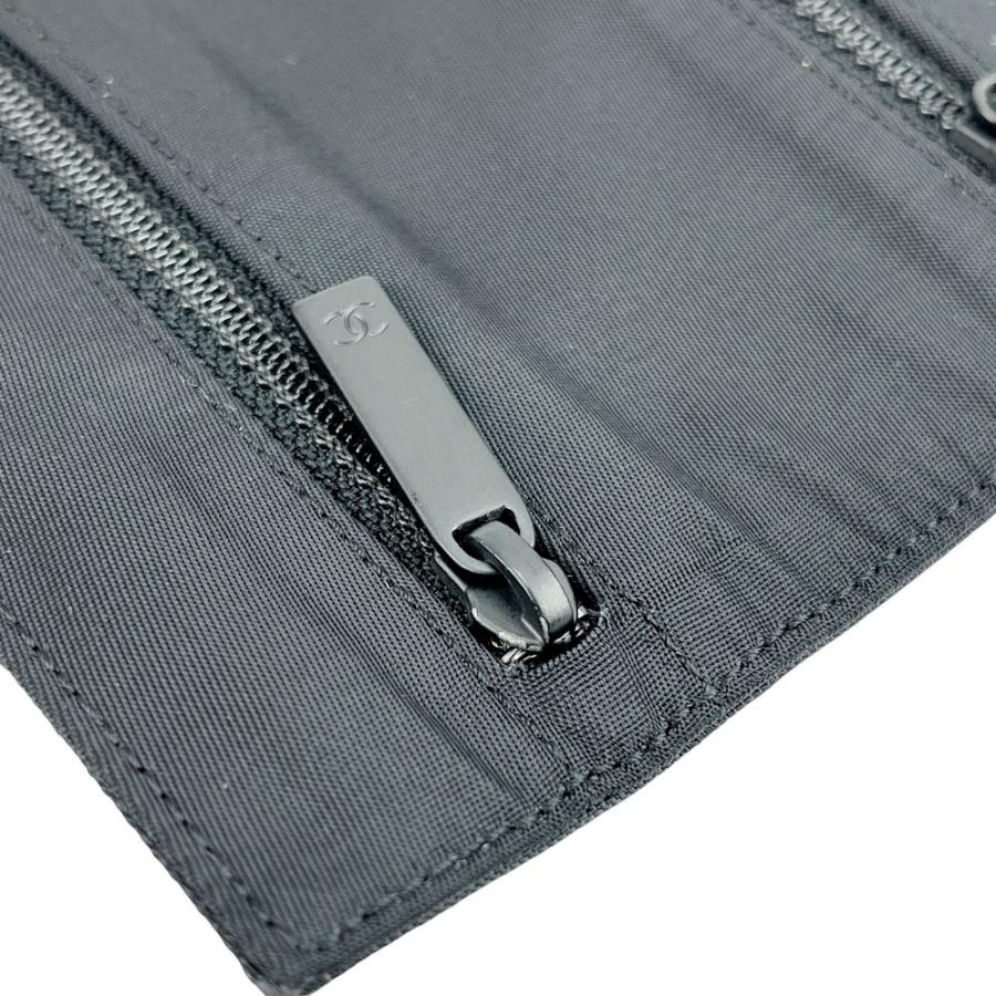 ■新同■　シャネル ニュートラベル ジュエリーケース ナイロン レザー ブラック   【434389】7 |  | 07