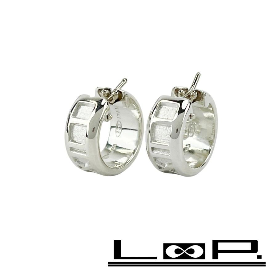 ■新同■磨き済■　ティファニー アトラス フープ ピアス アクセサリー シルバー SV925 【435478】9 | 