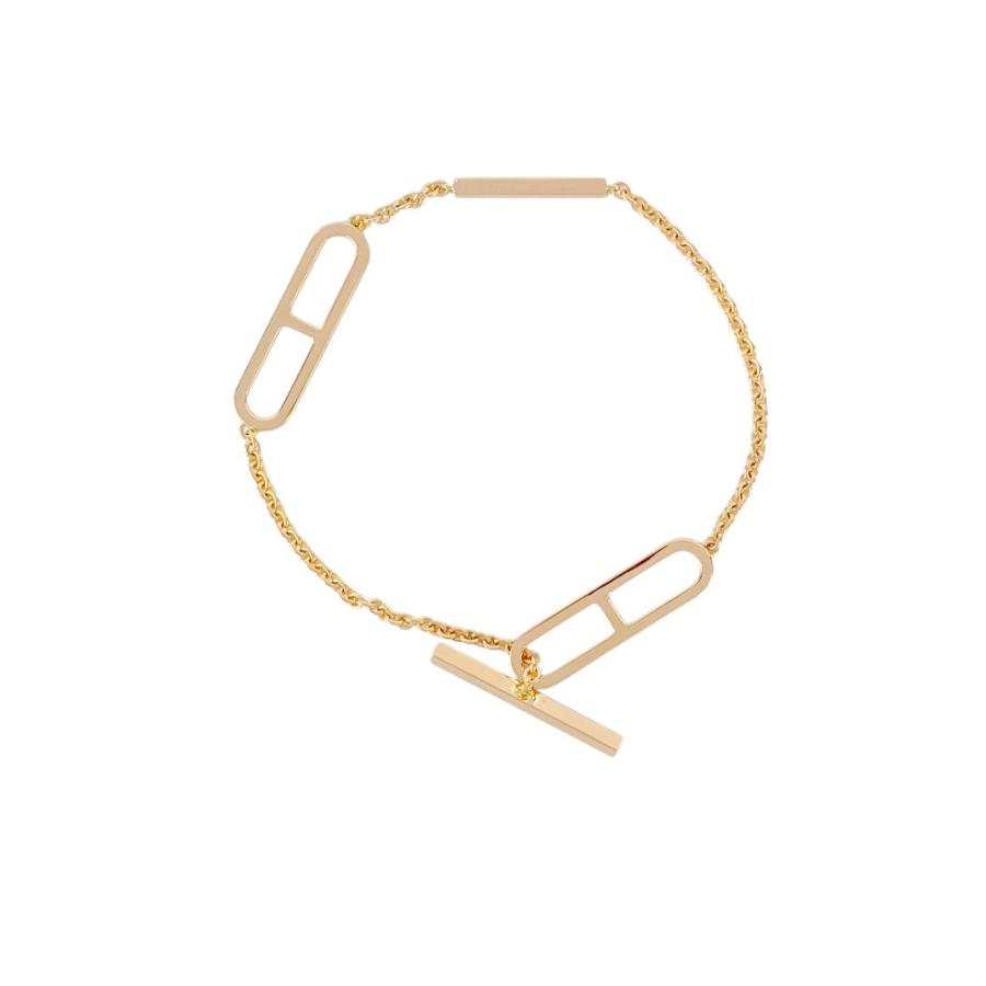 ■新同■磨き済■　エルメス エヴァー シェーヌダンクル ST ブレスレット アクセサリー ピンクゴールド K18 PG750 6.6g 箱 【435515】9 |  | 01