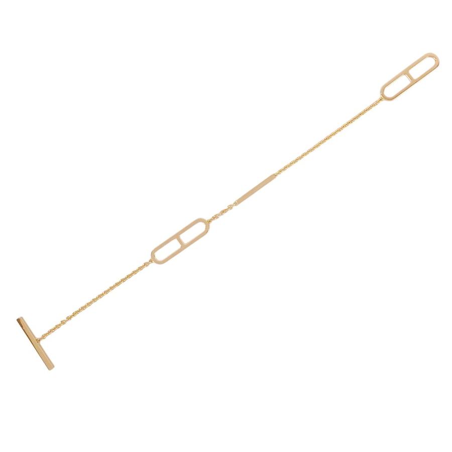 ■新同■磨き済■　エルメス エヴァー シェーヌダンクル ST ブレスレット アクセサリー ピンクゴールド K18 PG750 6.6g 箱 【435515】9 |  | 02