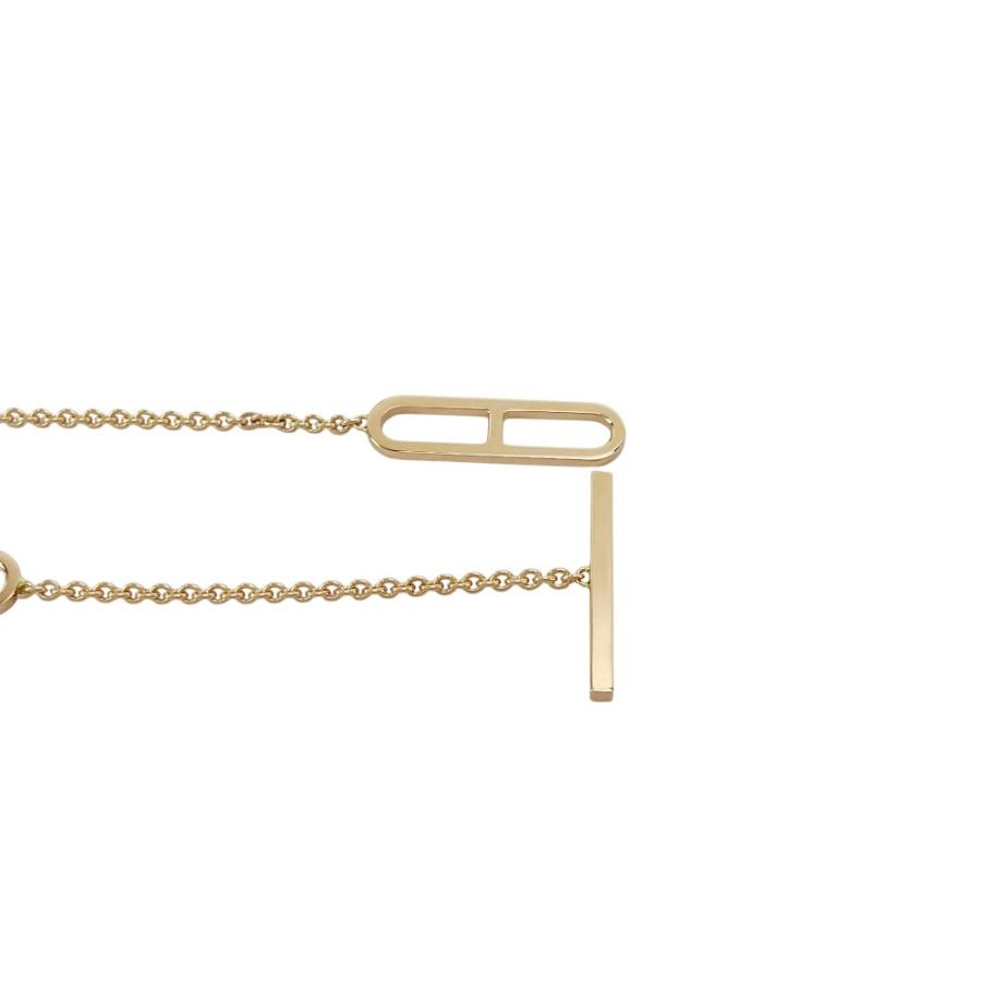 ■新同■磨き済■　エルメス エヴァー シェーヌダンクル ST ブレスレット アクセサリー ピンクゴールド K18 PG750 6.6g 箱 【435515】9 |  | 05