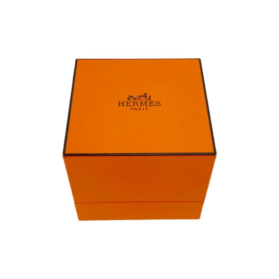 ■新同■磨き済■　エルメス ケリー リング 指輪 アクセサリー シルバー ダイヤ K18 WG750 16.2g ＃51 箱 【435577】9 |  | 08