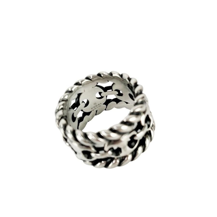 ■美品■　グッチ マリーナ リング 指輪 アクセサリー シルバー SV925 #16 【436444】10 |  | 07