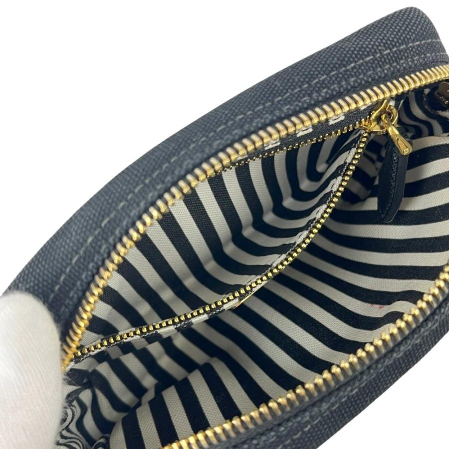 ■中古■　プラダ カナパ ミニ ポーチ 小物入れ キャンバス ブラック 1NA021【439438】8 |  | 07