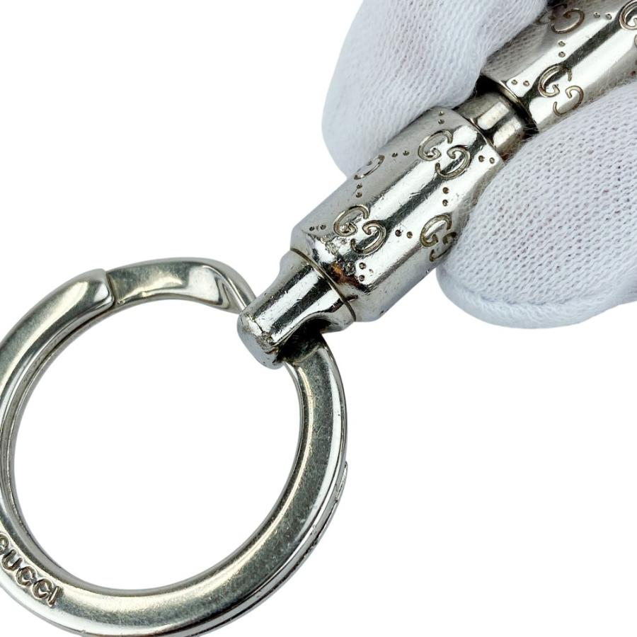 ■中古■　グッチ GG キーホルダー キーリング メタル シルバー 256603 J160N 8126 【439988】9 |  | 02