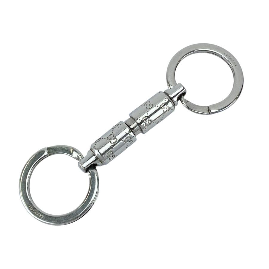 ■中古■　グッチ GG キーホルダー キーリング メタル シルバー 256603 J160N 8126 【439988】9 |  | 03