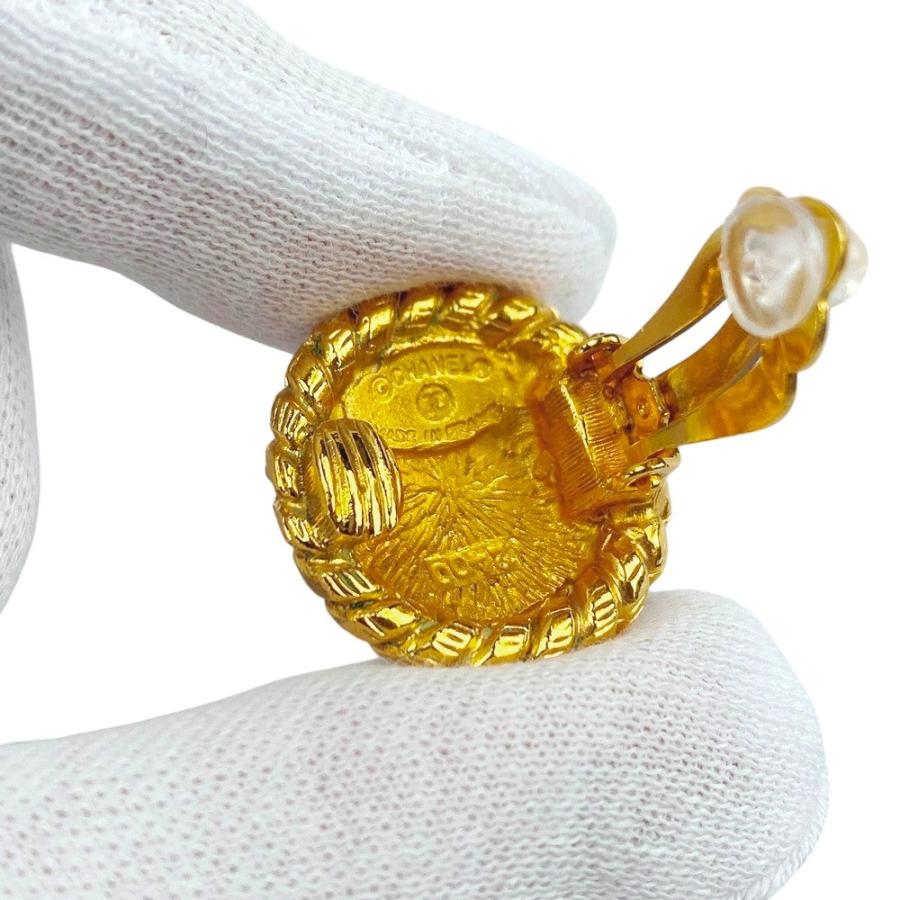 ■美品■ヴィンテージ■　シャネル ココ イヤリング アクセサリー ゴールド GP 2400 箱 【441011】1 |  | 05