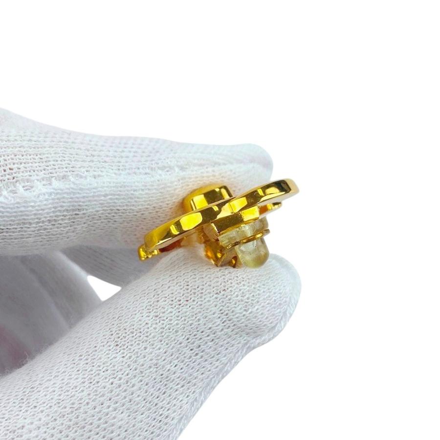 ■新同■　シャネル ターンロック イヤリング 95A ゴールド GP 箱 【441028】1 |  | 07