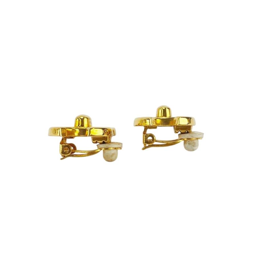 ■美品■　シャネル ターンロック イヤリング 96P ゴールド GP 【441042】1 |  | 02