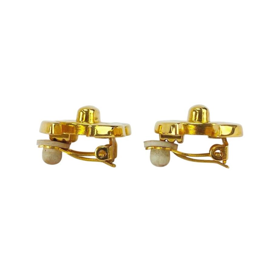 ■美品■　シャネル ターンロック イヤリング 96P ゴールド GP 【441042】1 |  | 03