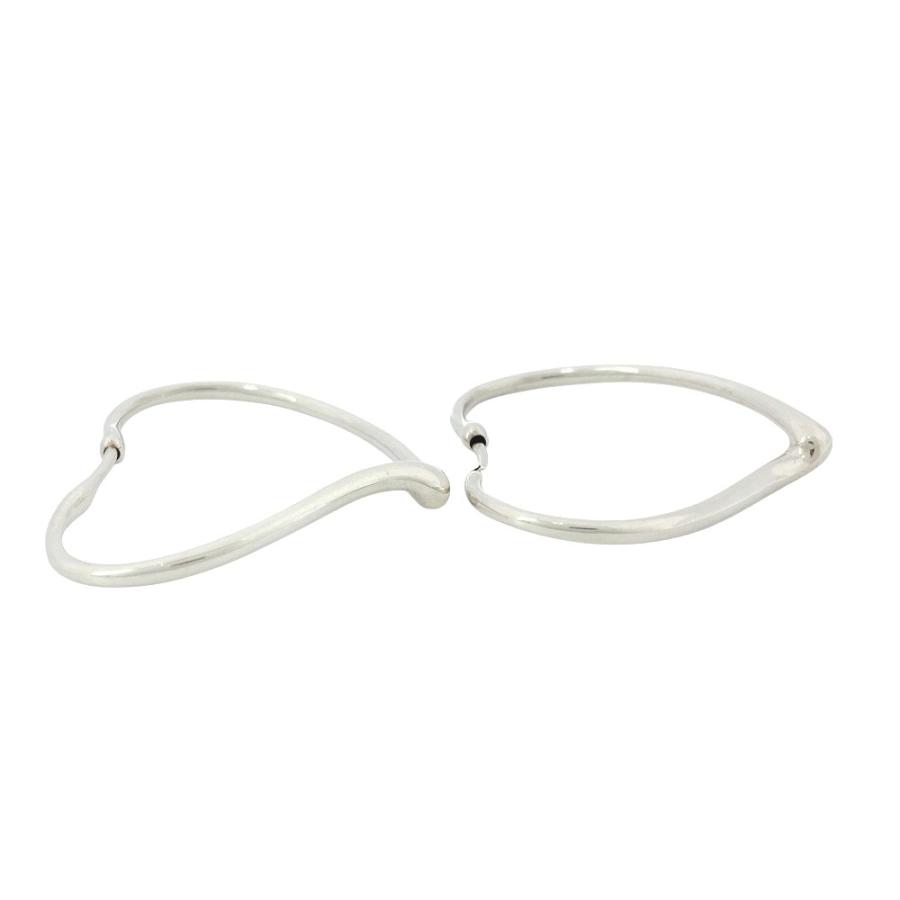 ■新同■　ティファニー オープンハート ピアス フープ アクセサリー シルバー SV 925 箱 【441080】5 |  | 02