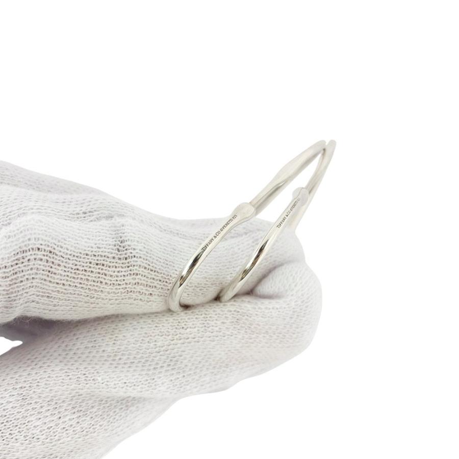 ■新同■　ティファニー オープンハート ピアス フープ アクセサリー シルバー SV 925 箱 【441080】5 |  | 06