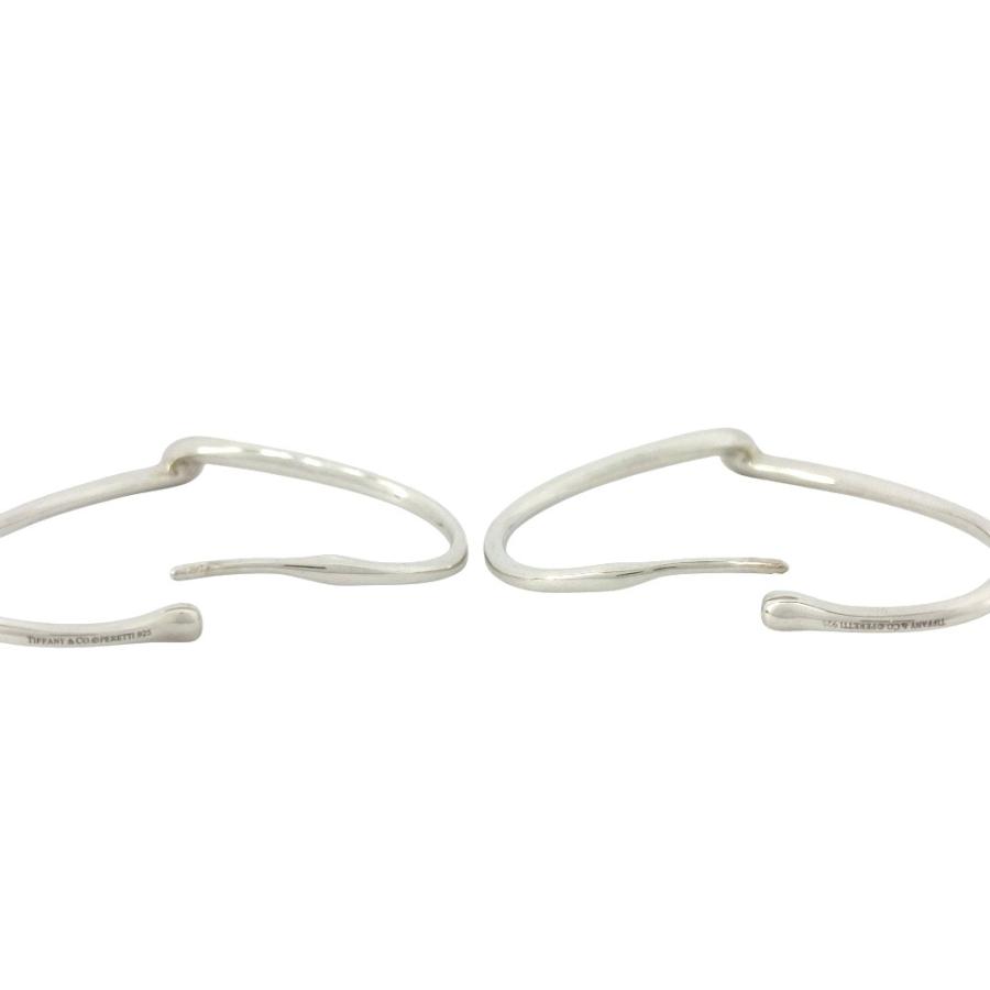 ■新同■　ティファニー オープンハート ピアス フープ アクセサリー シルバー SV 925 箱 【441080】5 |  | 07