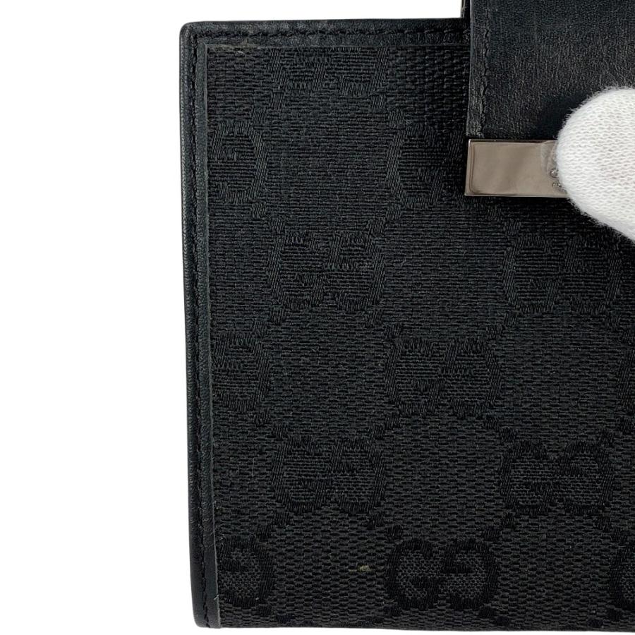 pon-t様＊【GUCCI】GGキャンバス　ブラック二つ折り財布 楽天市場】【財布】GUCCI グッチ GGキャンバス Wホック ダブル