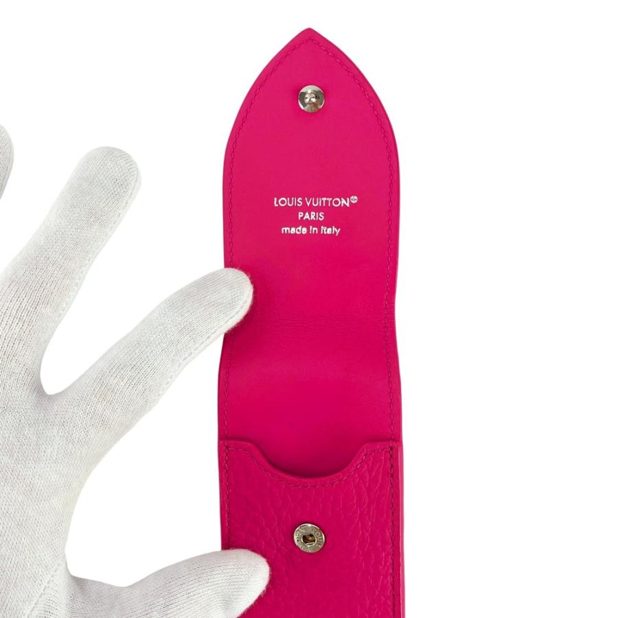 ■中古■　ルイヴィトン ペン ポーチ 筆 ケース モノグラム アンプラント ピンク GI1195【441790】8 |  | 06