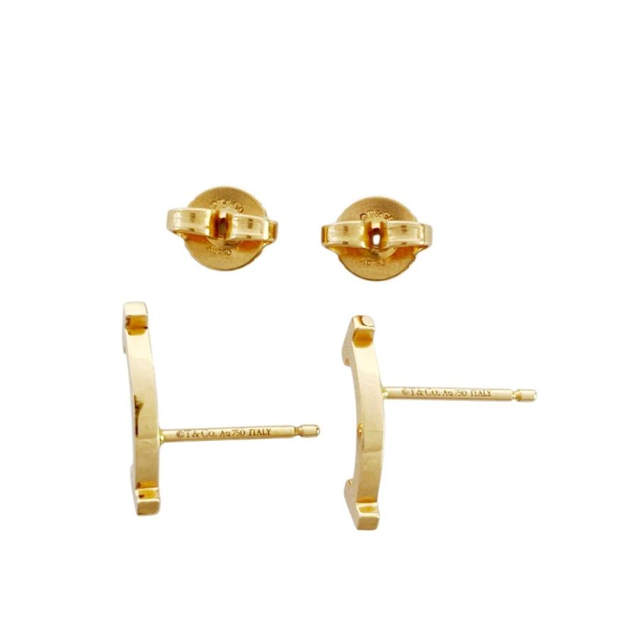 ■新同■　ティファニー Tスマイル ピアス アクセサリー ピンクゴールド 750 PG 1.7g 箱 【442254】5 |  | 04