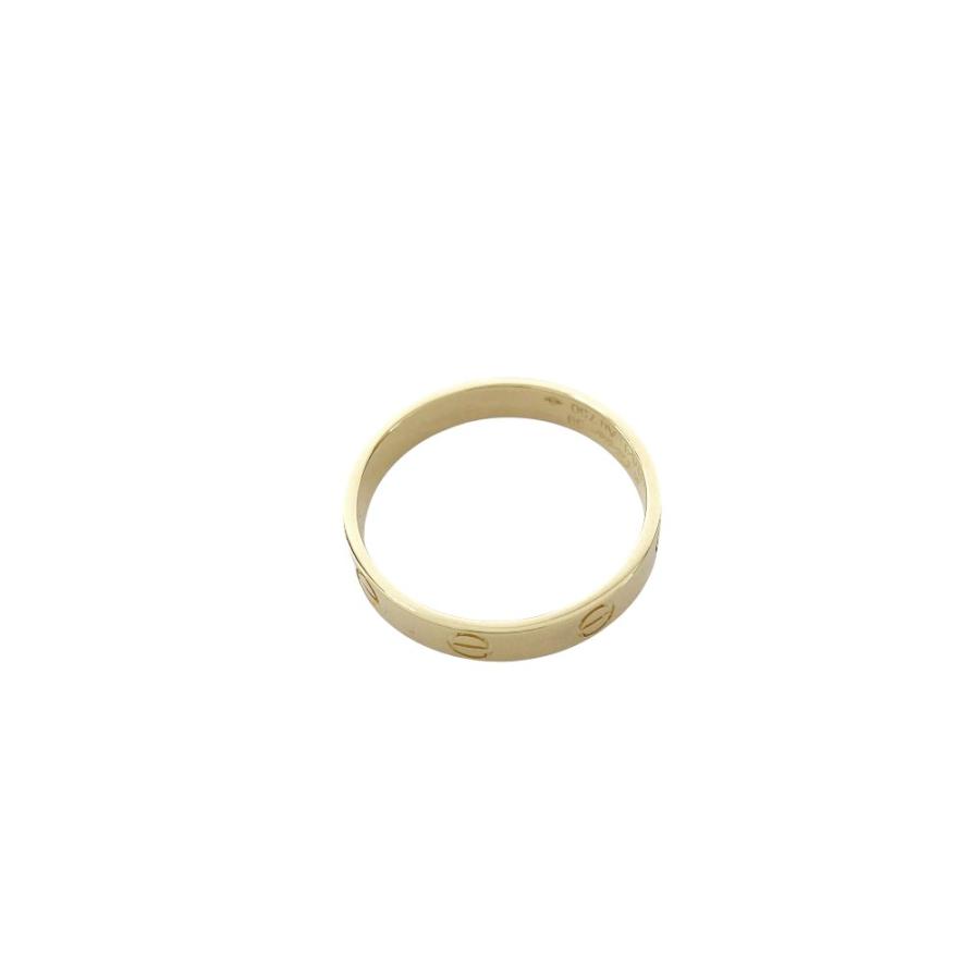 ■新同■磨き済み■　カルティエ ミニラブ リング 指輪 アクセサリー ゴールド K18 YG 750 ＃59 531AZL 3.5g 箱 【442308】5 |  | 07