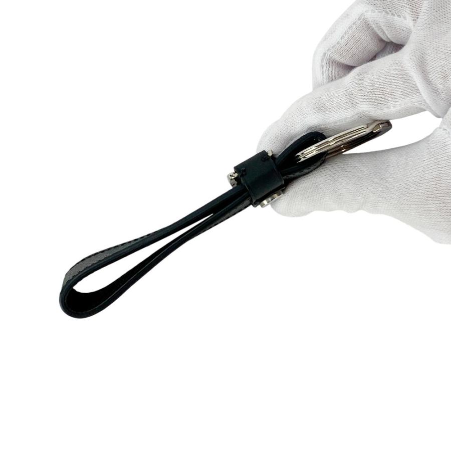 ■新同■　ルイヴィトン ドラゴンヌ キーリング キーホルダー LV ダミエ グラフィット ブラック M62706 箱 【442575】10 |  | 02