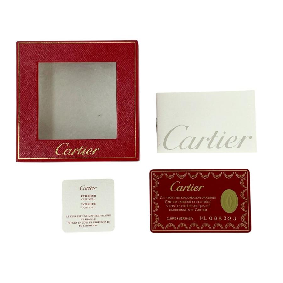 ■未使用■　カルティエ マストライン コインケース ウォレット 財布 小銭入れ レザー ボルドー KL098323 箱 【442858】10 |  | 07