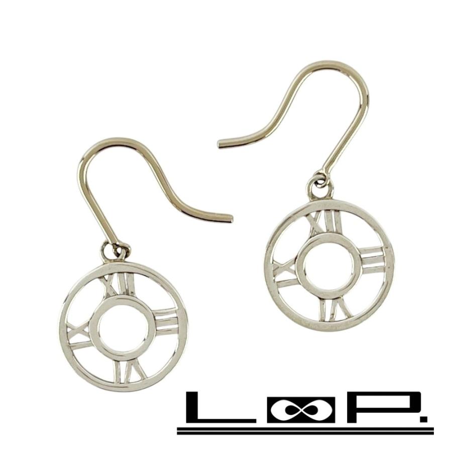□新同□ ティファニー アトラス サークル ピアス アクセサリー