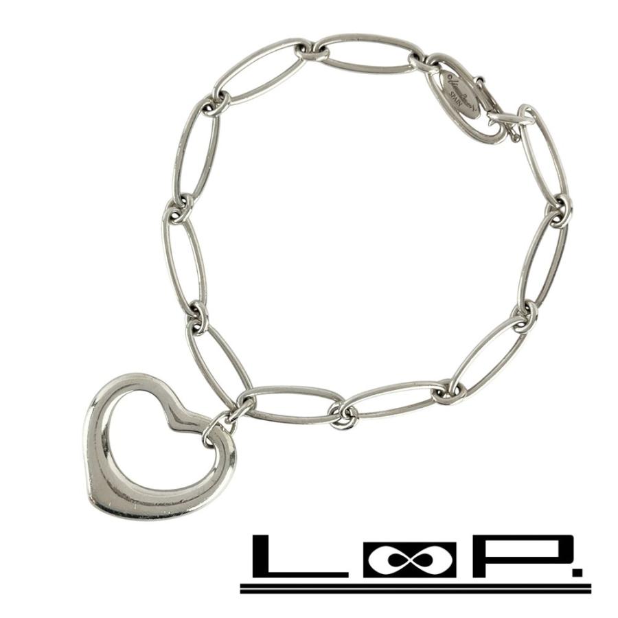 ■中古■　ティファニー オープンハート  ペレッティ ブレスレット アクセサリー シルバー SV925 【447754】10 | 