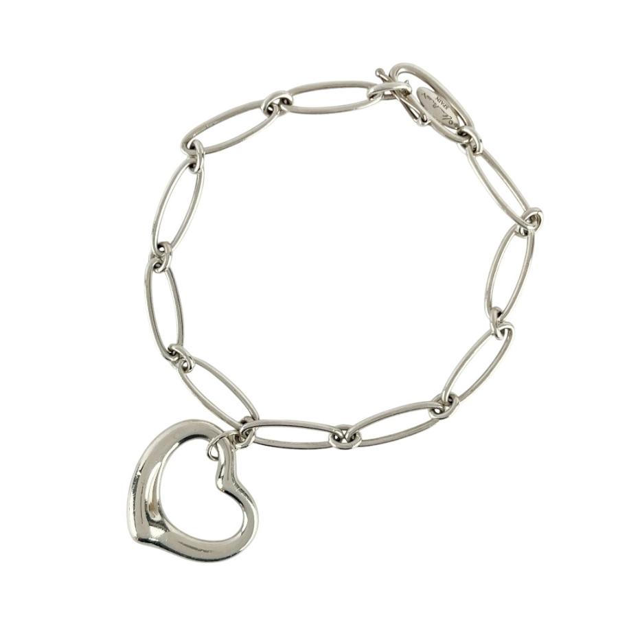 ■中古■　ティファニー オープンハート  ペレッティ ブレスレット アクセサリー シルバー SV925 【447754】10 |  | 01