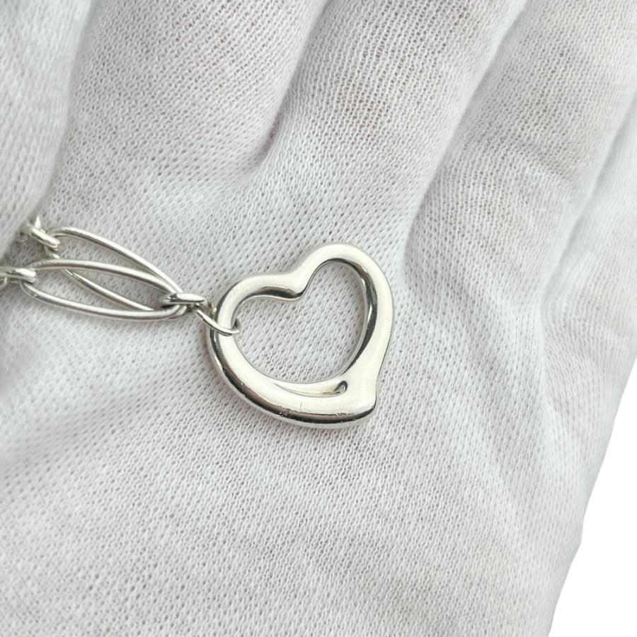 ■中古■　ティファニー オープンハート  ペレッティ ブレスレット アクセサリー シルバー SV925 【447754】10 |  | 08