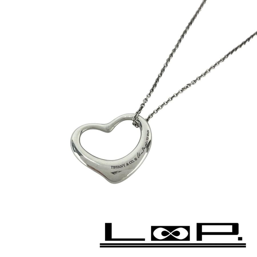 ティファニー ■美品■ オープンハート ネックレス アクセサリー シルバー SV 925【447839】11 | 