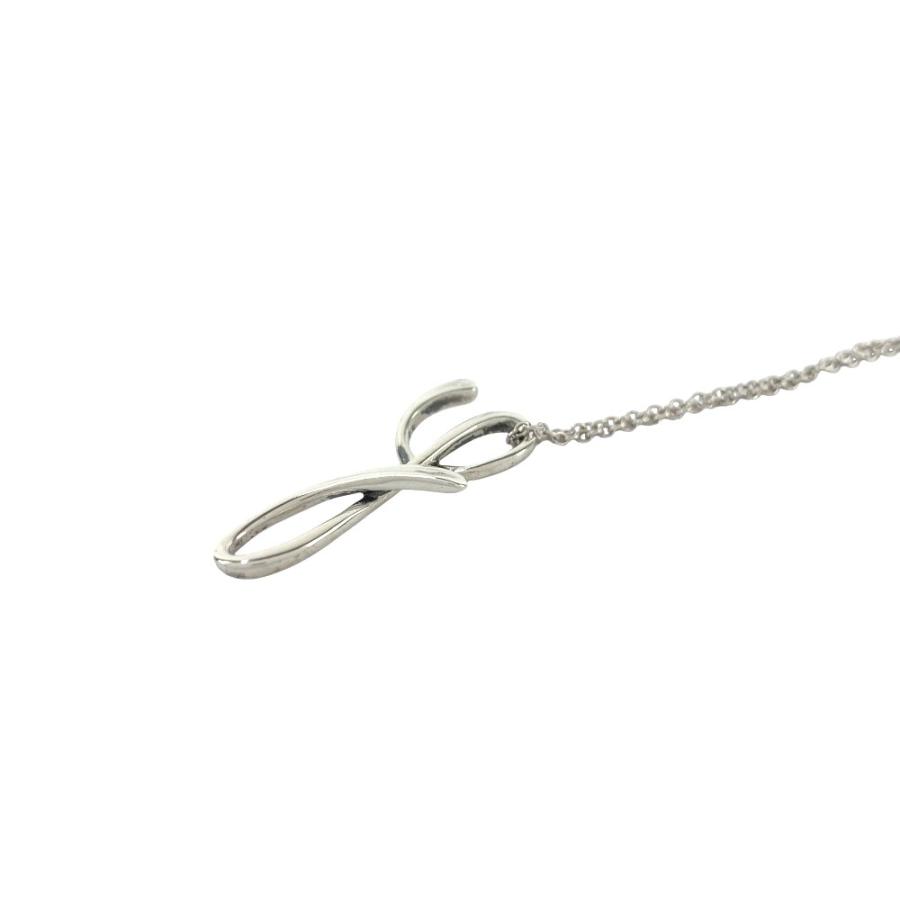 □美品□ ティファニー イニシャルネックレス アクセサリー Y シルバー