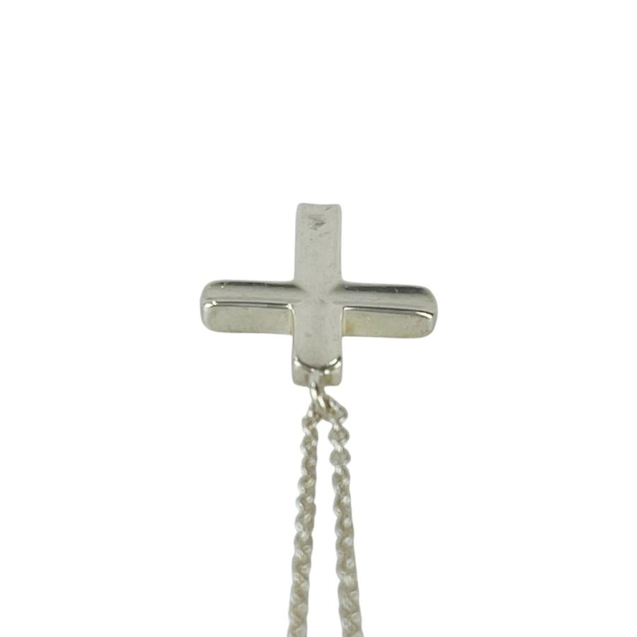 ティファニー スモールクロス ティアドロップ ネックレス シルバー 十字架 TIFFANY&Co.（ティファニー） ネックレス レディース 新春 プレゼント