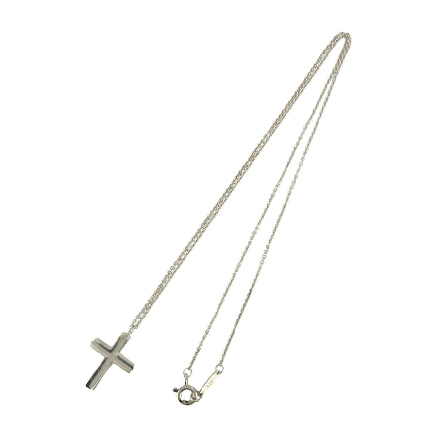ティファニー クロス 十字架 ネックレス シルバー □美品□ ティファニー クロス ネックレス 十字架 アクセサリー