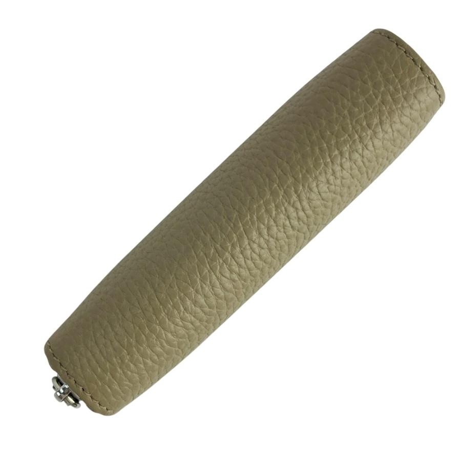 ■新同■　ボナベンチュラ コンパクト 財布 コインケース 小銭入れ ラウンドファスナー レザー ベージュ【448621】8 |  | 05