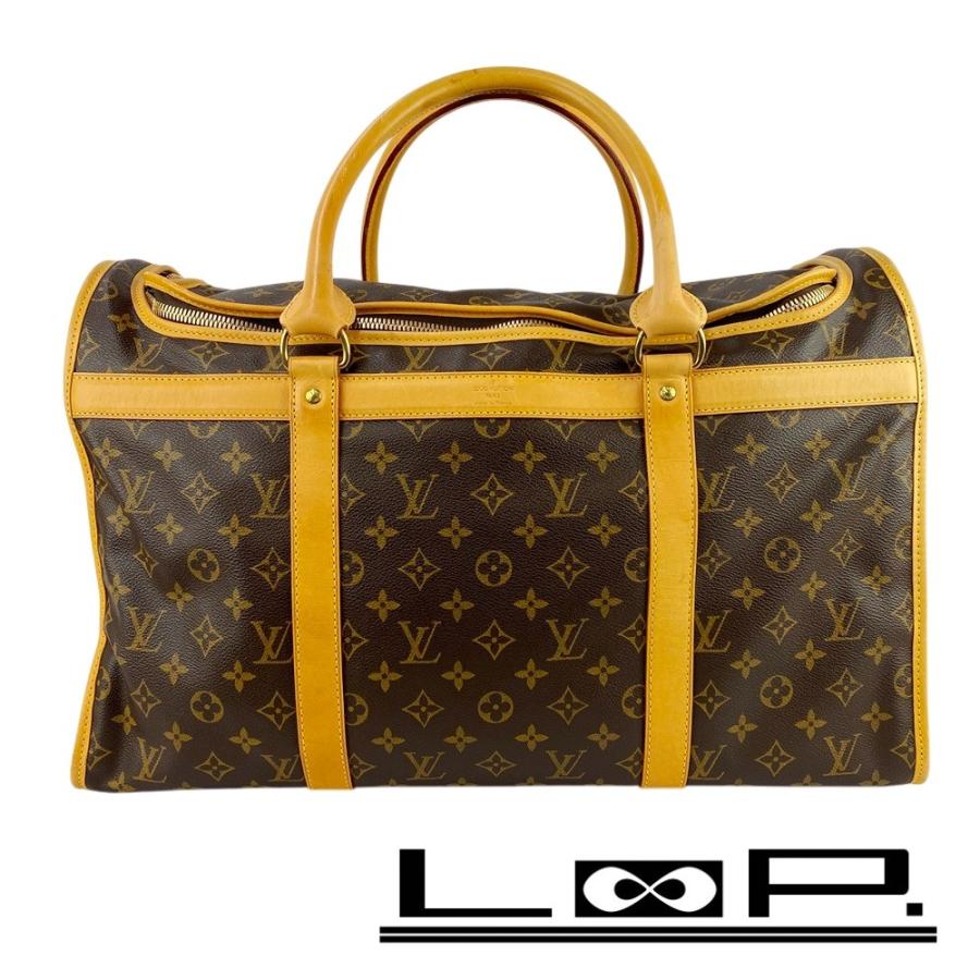 □美品□ ルイヴィトン サックシアン 50 ペット キャリー モノグラム