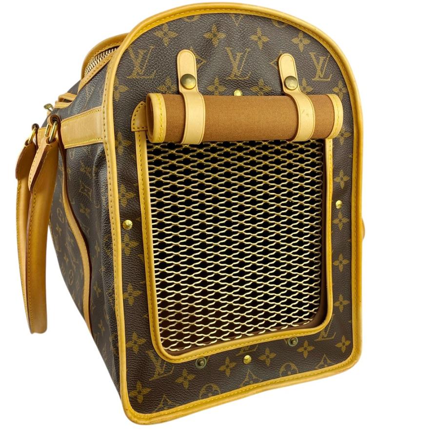 □美品□ ルイヴィトン サックシアン 50 ペット キャリー モノグラム