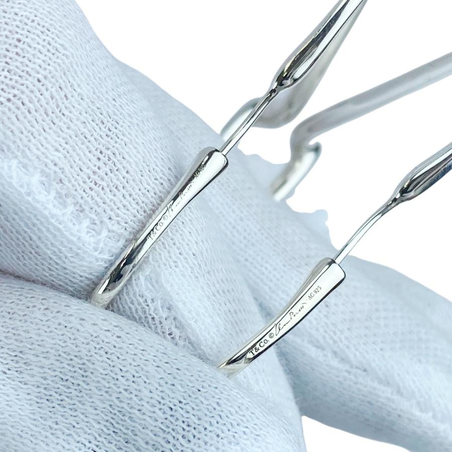 ■新同■　 ティファニー オープンハート フープ ピアス ミディアム シルバー SV925 【450020】10 |  | 06