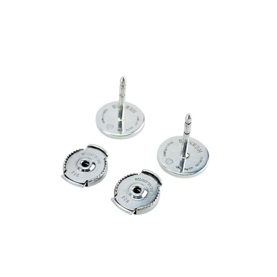 ■新同■　 エルメス エクスリブリス ピアス アクセサリー シルバー SV925 箱 【450143】10 |  | 06