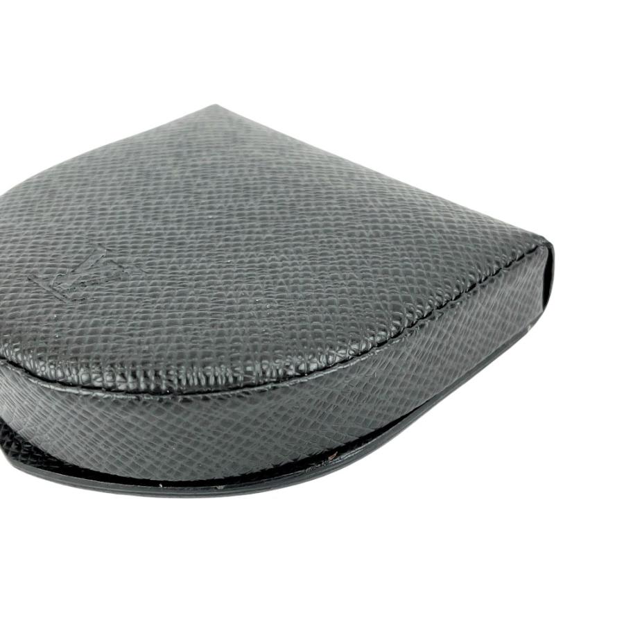 ■新同■　ルイヴィトン ポルトモネ キュベット 小銭入れ 財布 タイガ レザー アルドワーズ ブラック M64422  【451645】7 |  | 03