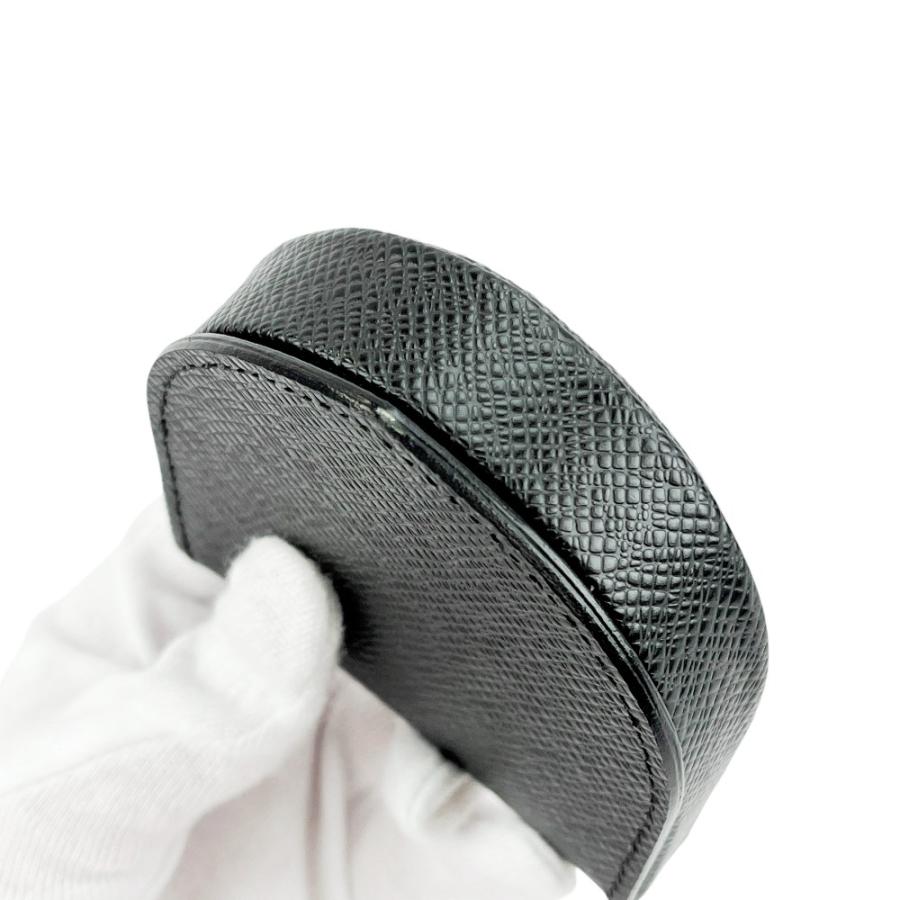 ■新同■　ルイヴィトン ポルトモネ キュベット 小銭入れ 財布 タイガ レザー アルドワーズ ブラック M64422  【451645】7 |  | 08